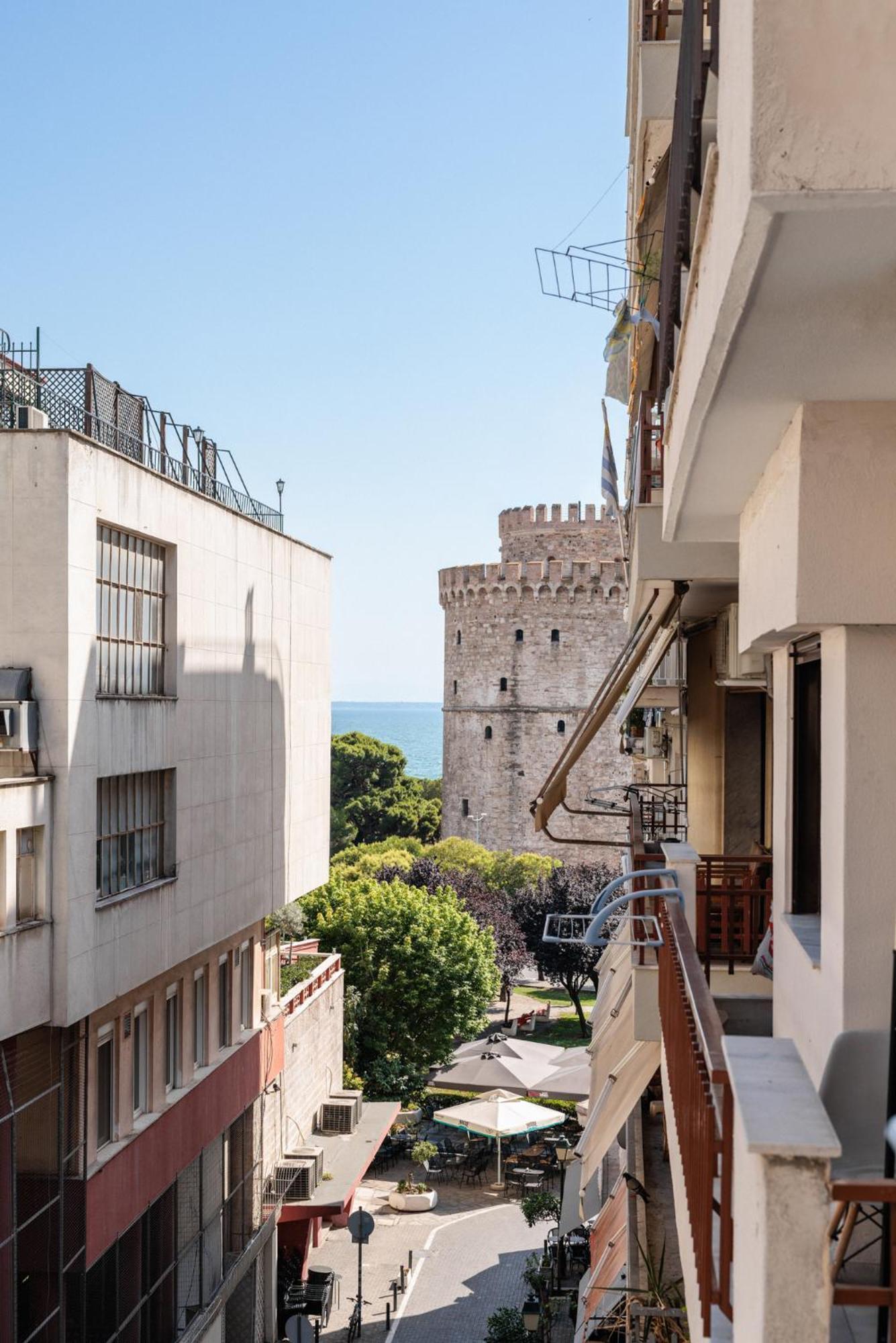 White Tower Elegance Apartment Thessaloniki Exterior photo